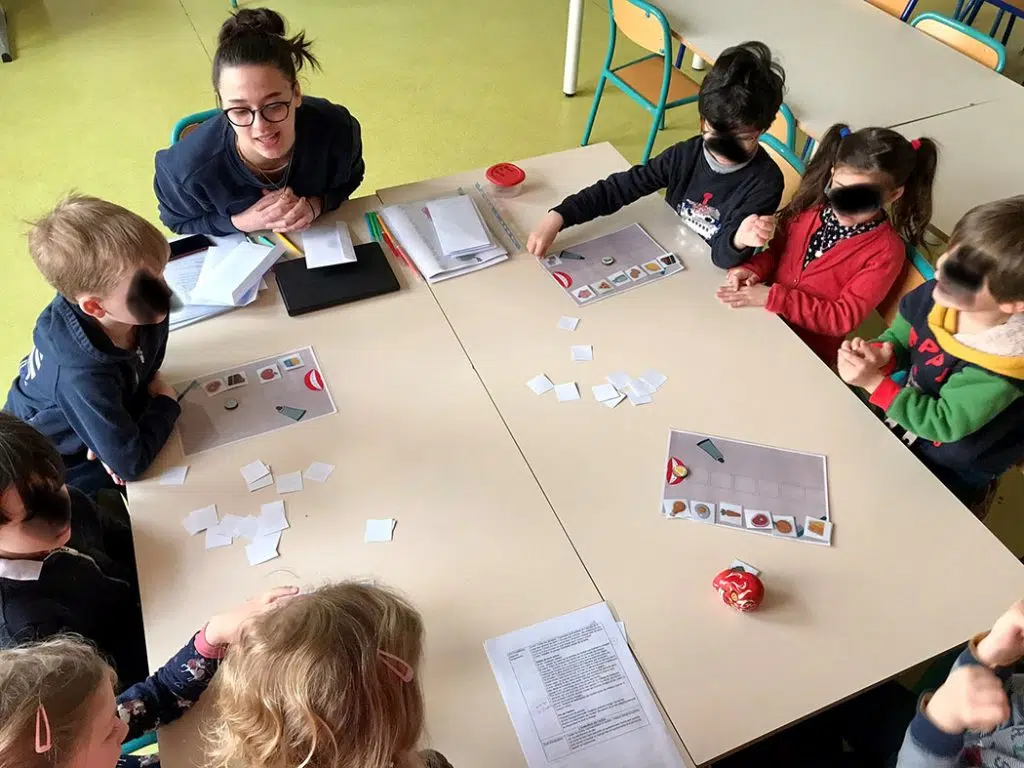 atelier bucco-dentaire avec des enfants